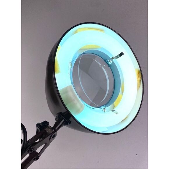 Vtg Underwriters Laboratories Medical Portable Magnifying Lamp LTS E78751 wClamp - Picture 9 of 12